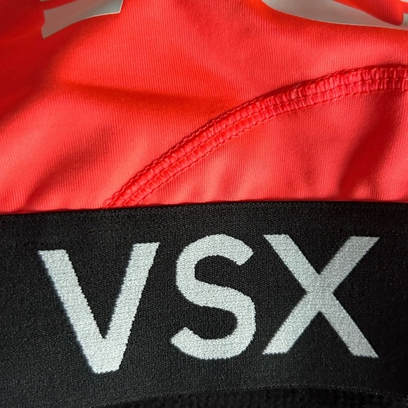 Victoria’s Secret Sport VSX Neon Orange Sports Bra Size Large - Picture 4 of 6